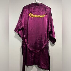 ⚡️5 for $20 Bridesmaid Silky Material Get Ready Robe 💒💍